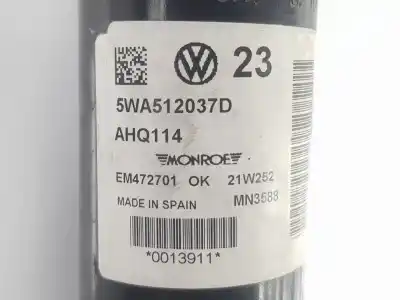 Автозапчастина б/у правий задній амортизатор для cupra leon 1.5 16v tsi act посилання на oem iam 5wa512037d  5wa512037d