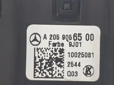 Second-hand car spare part headlights switch for clase c clase c lim. 2.1 cdi oem iam references a2059056500  a2059056500