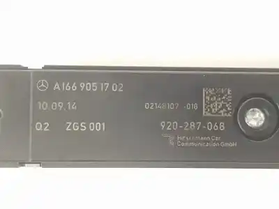 Piesă de schimb auto la mâna a doua amplificator de antena pentru clase c clase c lim. 2.1 cdi referințe oem iam a1669051702  a1669051702