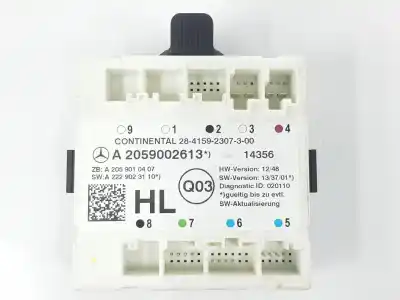 Second-hand car spare part electronic module for clase c clase c lim. 2.1 cdi oem iam references a2059002613  a2059010407