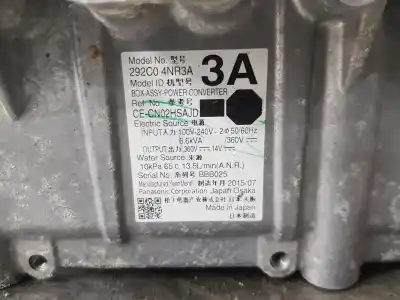 Peça sobressalente para automóvel em segunda mão inversor por nissan leaf (ze0) electric referências oem iam 292c04nr3a  292c04nr3a