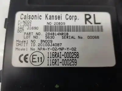 Second-hand car spare part electronic module for nissan leaf (ze0) electric oem iam references 284b14nr0b  284b14nr0b