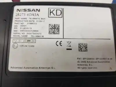 Second-hand car spare part electronic module for nissan leaf (ze0) electric oem iam references 282754da5a  282754da5a