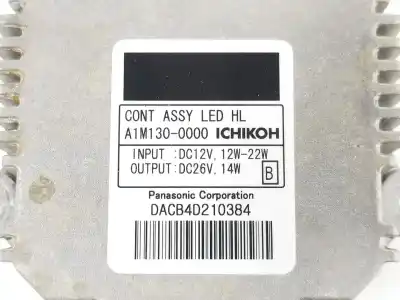 Piesă de schimb auto la mâna a doua unitate de control faruri xenon pentru nissan leaf (ze0) electric referințe oem iam 260553nk5a