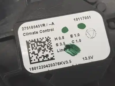 Автозапчастина б/у клімат-контроль для dacia duster (hm_) 1.3 tce 150 (hmm3) посилання на oem iam 275105451r  275105451r Автозапчастина б/у клімат-контроль для dacia duster (hm_) 1.3 tce 150 (hmm3) посилання на oem iam 275105451r  275105451r