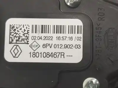 Автозапчасти б/у педальный потенциометр за dacia duster (hm_) 1.3 tce 150 (hmm3) ссылки oem iam 180108467r  180108467r Автозапчасти б/у педальный потенциометр за dacia duster (hm_) 1.3 tce 150 (hmm3) ссылки oem iam 180108467r  180108467r