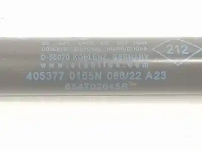 Автозапчасти б/у амортизатор капота за dacia duster (hm_) 1.3 tce 150 (hmm3) ссылки oem iam 654702645r  654702645r