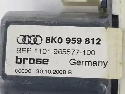 Автозапчастина б/у двигатель заднього правого скла для audi q5 2.0 16v tfsi посилання на oem iam 8k0959812  1101965577100