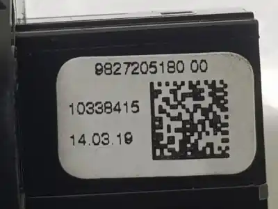 Second-hand car spare part start/stop button for citroen jumpy spacetourer 2.0 blue-hdi fap oem iam references 9827205180  9827205180