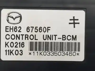 Автозапчастина б/у електронний модуль для mazda cx7 2.2 turbodiesel посилання на oem iam eh6267560f  eh6267560f