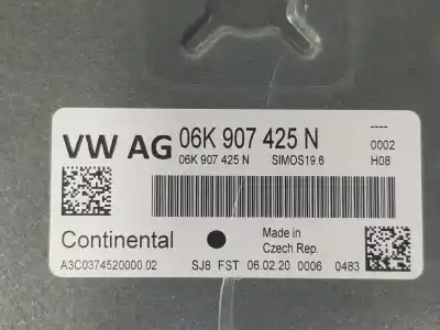 Автозапчасти б/у блок управления двигателем за cupra formentor 2.0 tsi ссылки oem iam 06k907425n  06k907425n