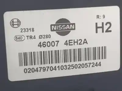 Автозапчастина б/у гальмівний серво для nissan qashqai ii suv (j11, j11_) 1.5 dci посилання на oem iam 472104eh0j  472104eh0j