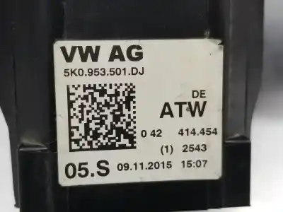 Автозапчастина б/у управління рульмом для volkswagen tiguan (5n_) 2.0 tdi посилання на oem iam 5k0953501dj  5k0953501dj