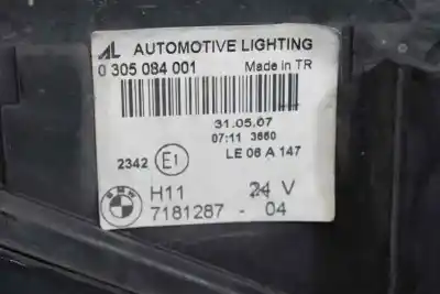 Peça sobressalente para automóvel em segunda mão farol / projetor de nevoeiro esquerdo por bmw serie 1 berlina 5p (f20) bmw 120d xdrive referências oem iam 63177181287  63177181287