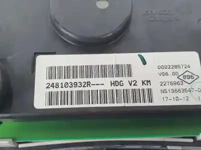 Second-hand car spare part dashboard for dacia lodgy (js_) 1.2 tce (jsay jsm0) oem iam references 248103932r  2276963