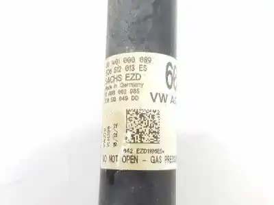 Second-hand car spare part rear left shock absorber for seat leon (5f1) 1.6 tdi oem iam references 5q0512013es  5q0512013es