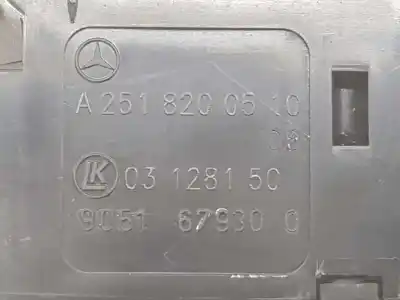 Second-hand car spare part rear left power window switch for clase c clase m 3.0 cdi oem iam references a2518200510  a2518200510