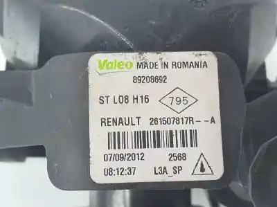 Second-hand car spare part left fog light for dacia lodgy (js_) 1.2 tce (jsay jsm0) oem iam references 261507817r  89208692