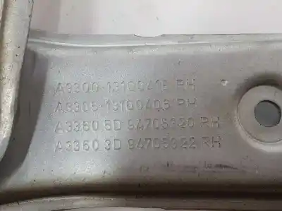 Second-hand car spare part passenger side right window regulator for opel astra h sedán (a04) 1.7 cdti (l69) oem iam references 93178696  13101481