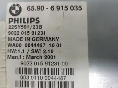 Second-hand car spare part gps navigation system for bmw 5 (e39) 530 d oem iam references 65906915035  65906915035