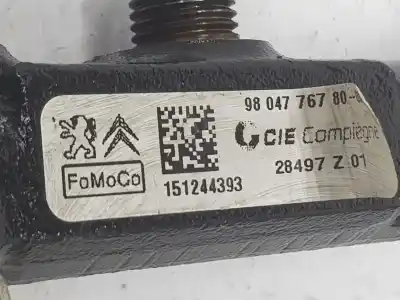 Автозапчасти б/у рампа инжектора за citroen c4 picasso ii 1.6 bluehdi 120 ссылки oem iam 9804776780  9804776780