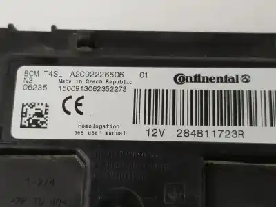 Pezzo di ricambio per auto di seconda mano modulo elettronico per dacia duster (hs_) 1.5 dci riferimenti oem iam 284b11723r  284b11723r