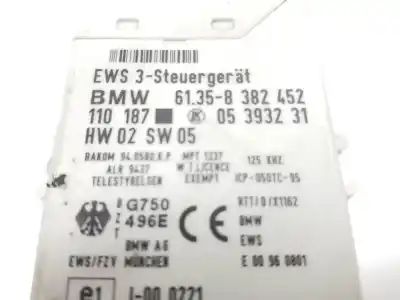 Second-hand car spare part electronic module for bmw 5 (e39) 525 tds oem iam references 61358382452  8382452