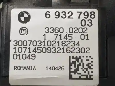 Автозапчастина б/у управління світлом для bmw 3 touring (e91) 325 d посилання на oem iam 61316932798