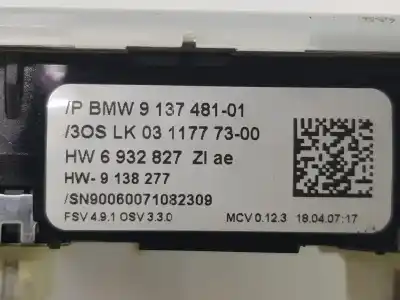 Second-hand car spare part interior light for bmw 3 touring (e91) 325 d oem iam references 61319137481  9137481
