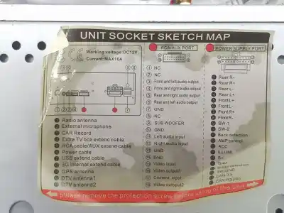 Автозапчасти б/у аудиосистема / радио cd за mini mini (r56) one ссылки oem iam 65123455681  3455681