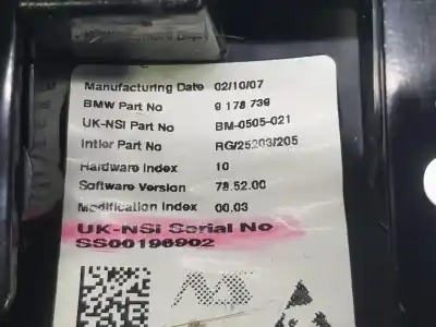 Автозапчасти б/у приборная доска за mini mini (r56) one ссылки oem iam 62109325809  9325809