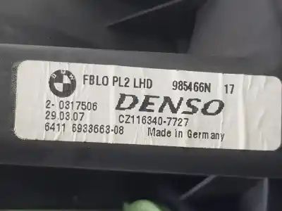 Автозапчастина б/у вентилятор опалення для bmw 3 touring (e91) 325 d посилання на oem iam 64119227670