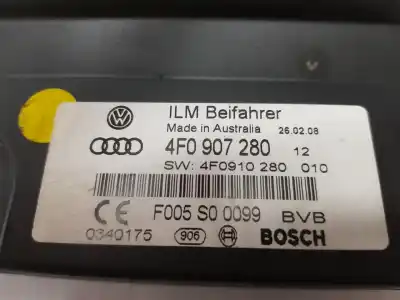Автозапчасти б/у электронный модуль за audi q7 (4l) 4.2 v8 32v tdi biturbo 326 cv / 240 kw ссылки oem iam 4f0907280  4f0907280