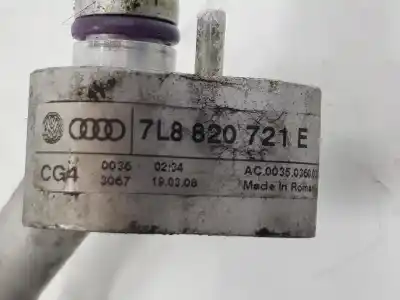 Автозапчасти б/у трубы кондиционирования воздуха за audi q7 (4l) 4.2 v8 32v tdi biturbo 326 cv / 240 kw ссылки oem iam 7l0820721e  7l0820721e