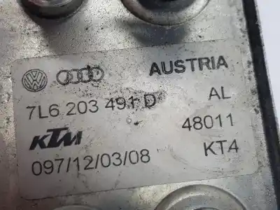 Автозапчастина б/у дизельний радіатор для audi q7 (4l) 4.2 v8 32v tdi biturbo 326 cv / 240 kw посилання на oem iam 7l6203491d  7l6203491d