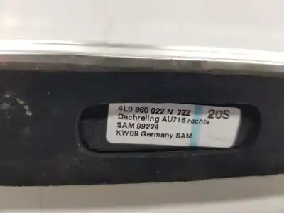 Автозапчасти б/у крышные бары за audi q7 (4l) 4.2 v8 32v tdi biturbo 326 cv / 240 kw ссылки oem iam 4l0860022n  4l0860022n