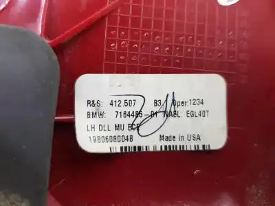 Second-hand car spare part interior left tailgate light for bmw x5 (e53) 3.0 d oem iam references 63217164485  7164485