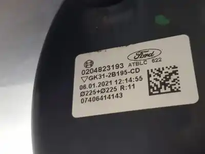 Second-hand car spare part brake servo for ford transit furgón 2.0 tdci oem iam references 2374778 ktgk212002ab 