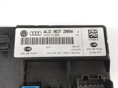 Peça sobressalente para automóvel em segunda mão módulo eletrônico por audi q7 (4l) 3.0 v6 24v tdi referências oem iam 4l0907289a  4l0907289d