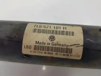 Автозапчастина б/у передня центральна трансмісія для audi q7 (4l) 3.0 v6 24v tdi посилання на oem iam 7l0521101d  7l6521101h