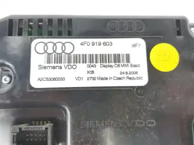 Автозапчастина б/у багатофункційний дисплей для audi q7 (4l) 3.0 v6 24v tdi посилання на oem iam 4f0919603  4f0919603