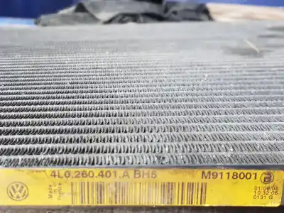 Pezzo di ricambio per auto di seconda mano condensatore / radiatore aria condizionata per audi q7 (4l) 3.0 v6 24v tdi riferimenti oem iam 95557311104