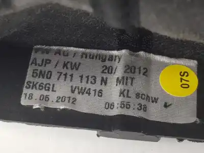 Автозапчастина б/у ручка важеля передач для volkswagen tiguan (5n_) 2.0 tdi посилання на oem iam 5n0711113n  5n0711113s