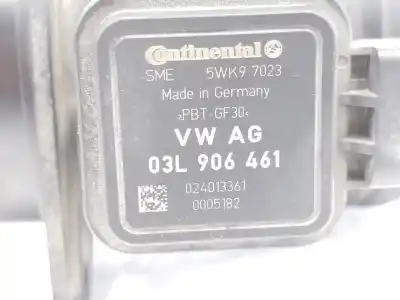 Second-hand car spare part flowmeter for volkswagen polo v (6r1, 6c1) 1.6 tdi oem iam references 03l906461