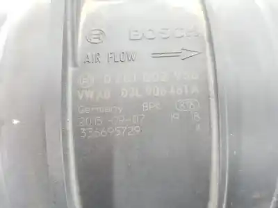 Second-hand car spare part flowmeter for volkswagen passat variant 2.0 tdi oem iam references 03l906461a  0281002956