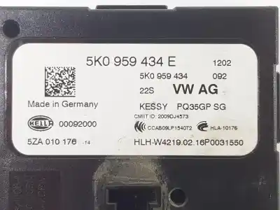 Second-hand car spare part electronic module for seat alhambra (711) style advanced oem iam references 5k0959434e  5k0959434e