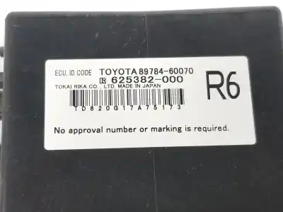 Peça sobressalente para automóvel em segunda mão módulo eletrônico por toyota land cruiser 3.0 turbodiesel referências oem iam 8978460070