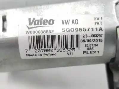 Автозапчастина б/у двигатель заднього склоочисника для volkswagen passat variant 2.0 tdi посилання на oem iam 5g0955711c  5g0955711c