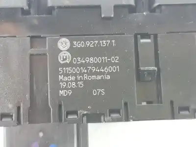 Автозапчасти б/у выключатель за volkswagen passat variant 2.0 tdi ссылки oem iam 3g0927137t