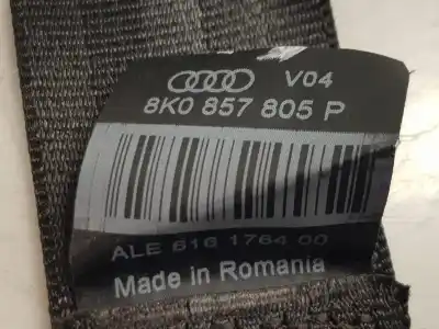 Автозапчастина б/у задній правий ремін безпеки для audi a5 (8t3) 2.0 tfsi посилання на oem iam 8k0857805p  8k0857805p